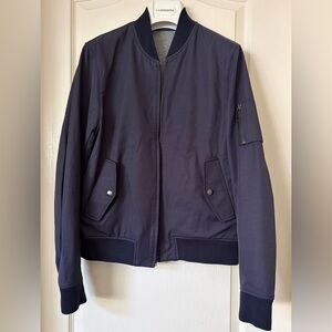 Todd Snyder Bomber Jacket Navy Men Size S Made In Portugal